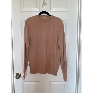 Swet Tailor Sweatshirt Crewneck L/S Salmon Pink size Large